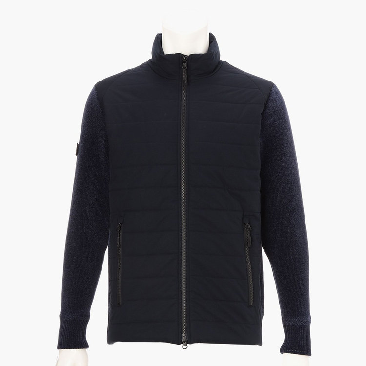 MEN'S WINDBLOCK MOLE YARN KNIT BLOUSON（メンズ ウィンドブロック