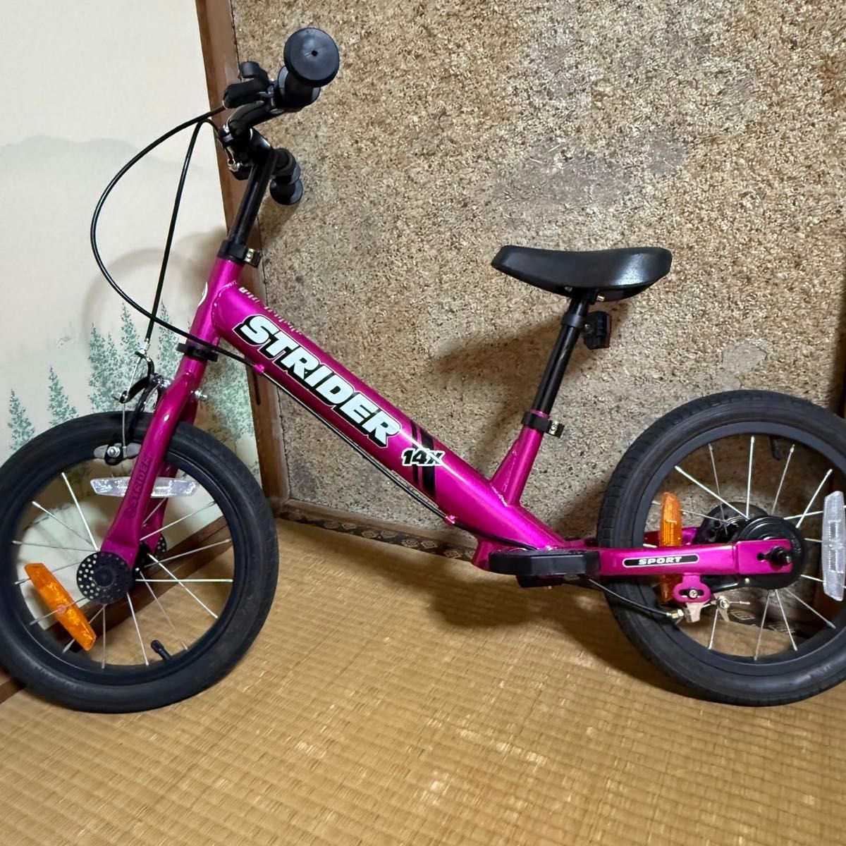極美品】STRIDER ストライダー 14X バランスバイク ピンク｜Yahoo