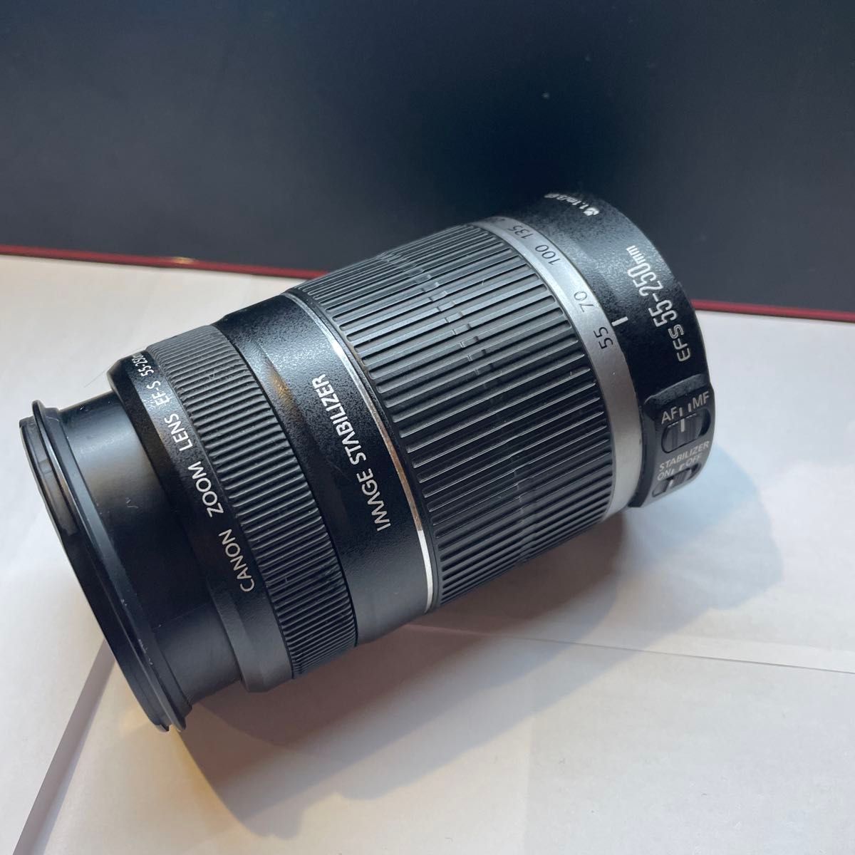Canon EF-S 55-250mm F4-5 6 IS 望遠ズームレンズ 手ブレ補正付 APS-C