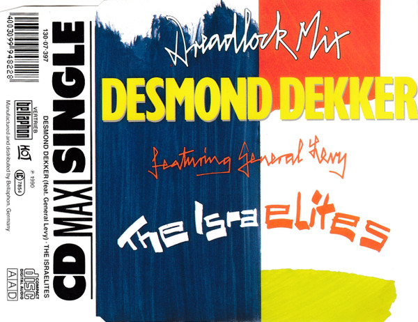 Desmond Dekker Featuring General Levy – The Israelites – CD (Maxi