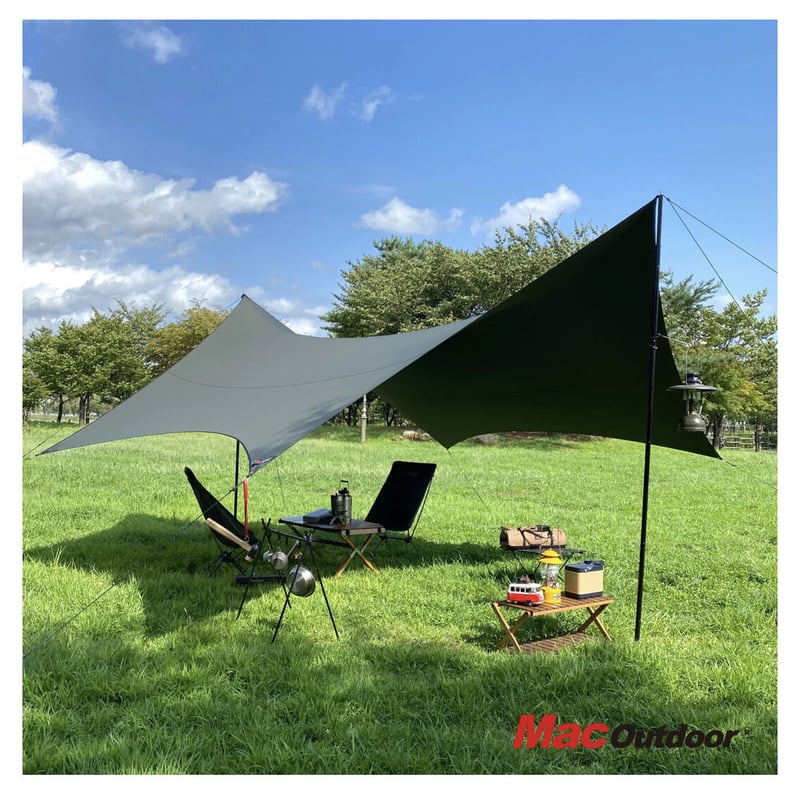 Mac One】ヘキサタープ アームドグリーン | TENt o TEN