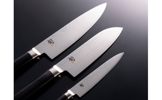 59E0520】〈貝印〉旬Shun Classic 3本セットE（三徳包丁 175mm＆