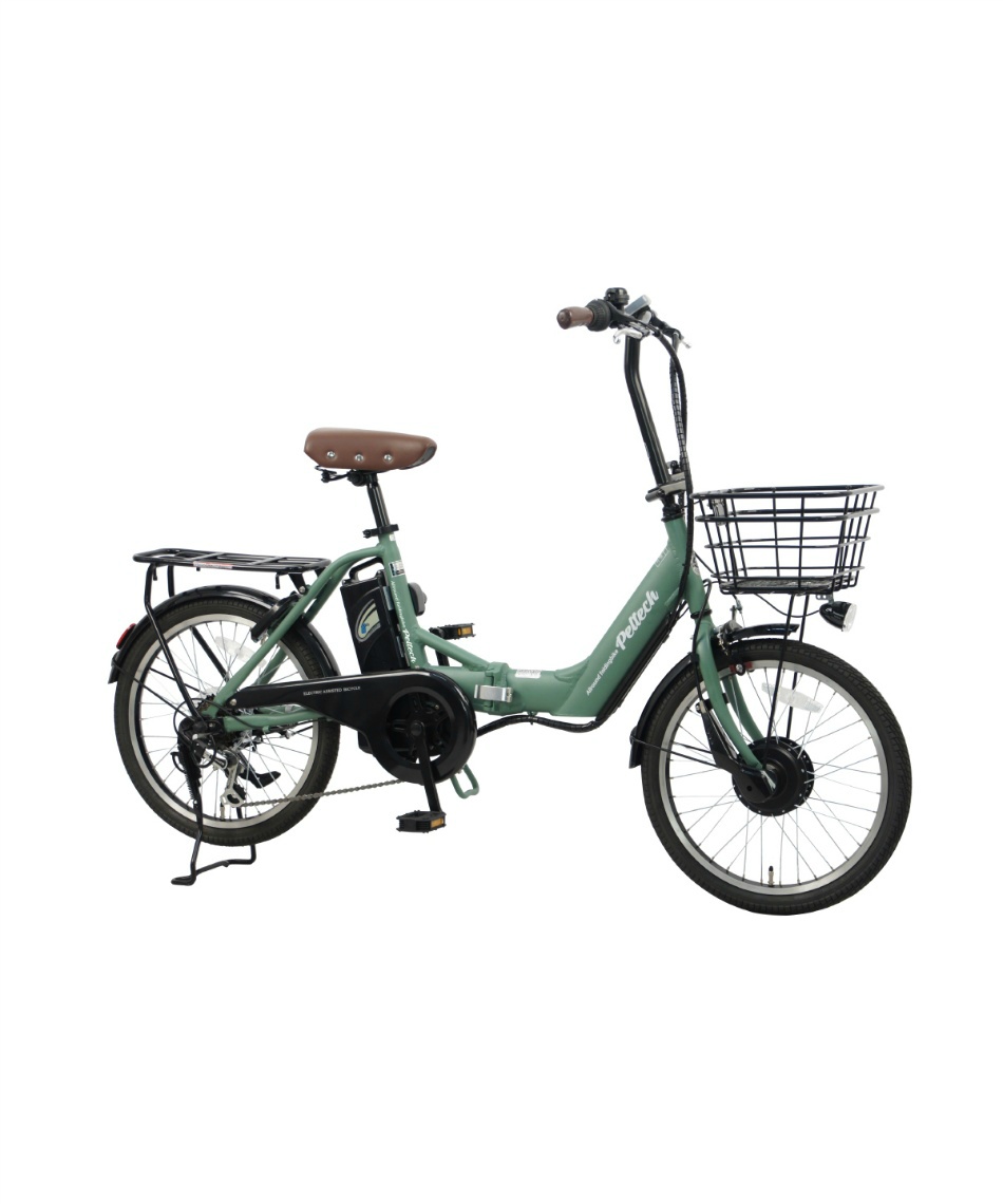 送料無料】折り畳み電動自転車 1年保証付き 20型電動アシスト自転車