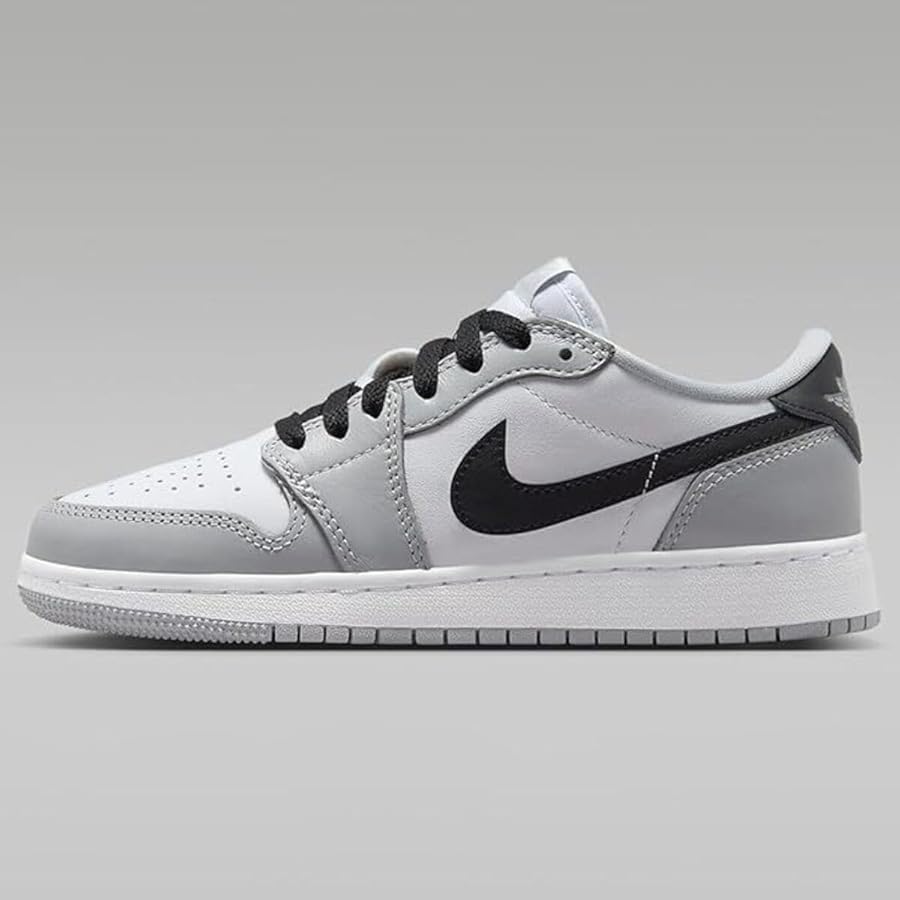 Amazon | [ナイキ] エア ジョーダン 1 ロー OG ウルフ グレー J AIR