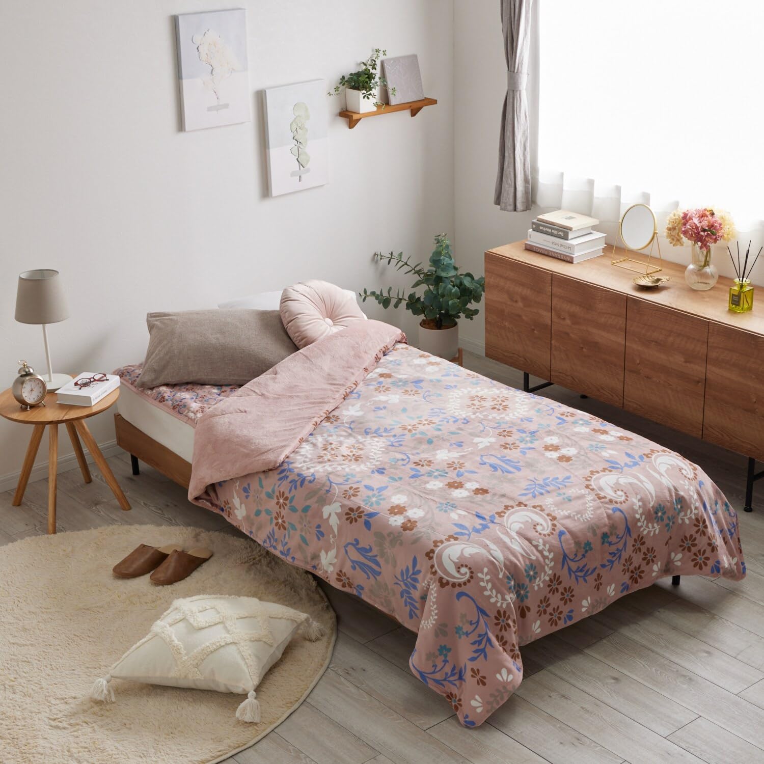 Amazon｜モリリン トリプルリッチ 凄暖 足元ポケット付 敷きパッド