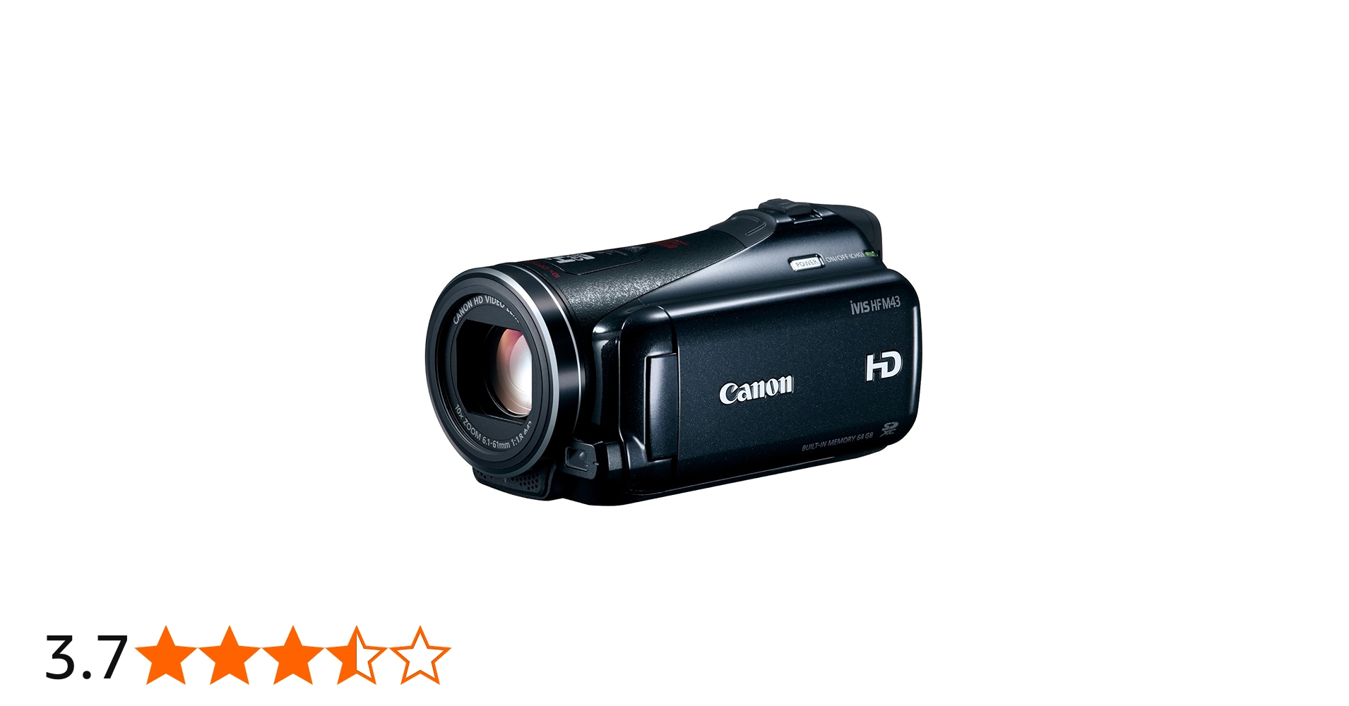 Amazon | Canon デジタルビデオカメラ iVIS HF M43 IVISHFM43 光学10倍