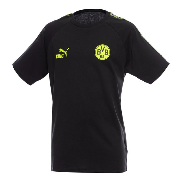 PUMA ドルトムント 21/22 PM シャツ 半袖(ブラック) 764297 02 代表