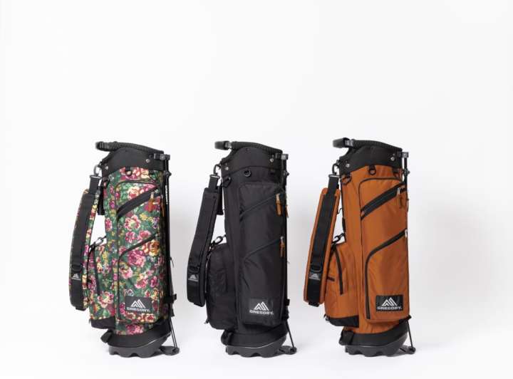 見慣れたグレゴリーのカラーやディテールのゴルフバッグってなんだか