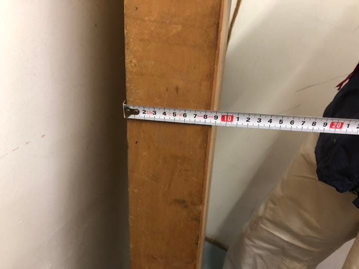 柳のまな板 114.5×35.5×8.5cm