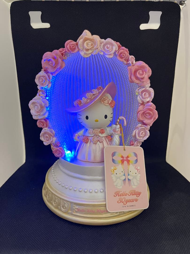 サンリオ ハローキティ 30周年記念 オルゴール付きライト 加藤工芸
