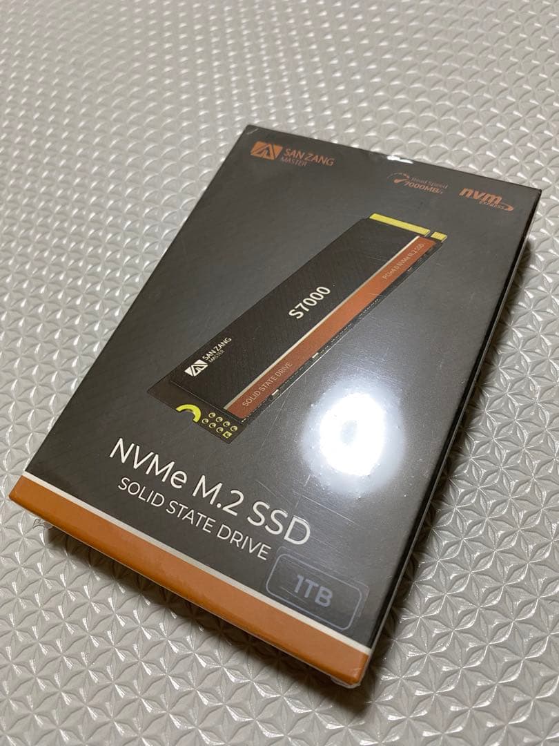 【未開封品】SANZANG MASTER S7000 SSD 1TB M.2内蔵 Amazon | SANZANG MASTER S7000 SSD 1TB NVMe M.2 PCIe Gen 4x4、M.2