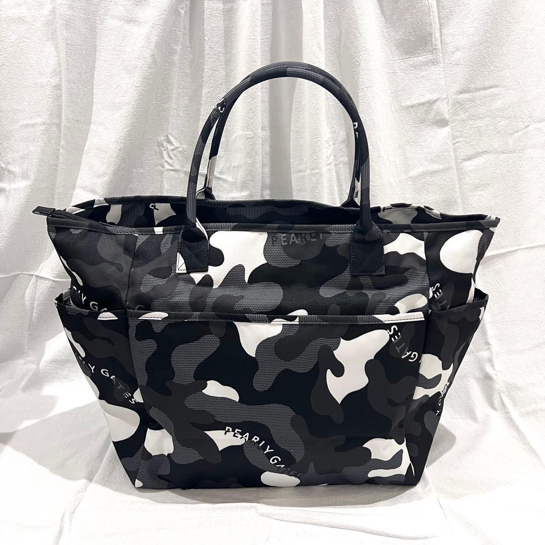 未使用✨ パーリーゲイツ ロッカーバッグ ラウンドバッグ カモフラ