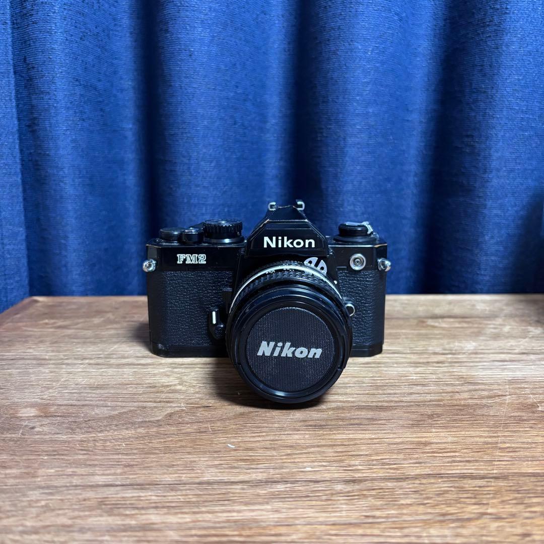 パ*太様 Nikon FM2 フィルム一眼レフカメラ レンズ付 完動品 ニコン(NIKON)|フィルム一眼レフ|【ハードオフ公式通販】オフモール